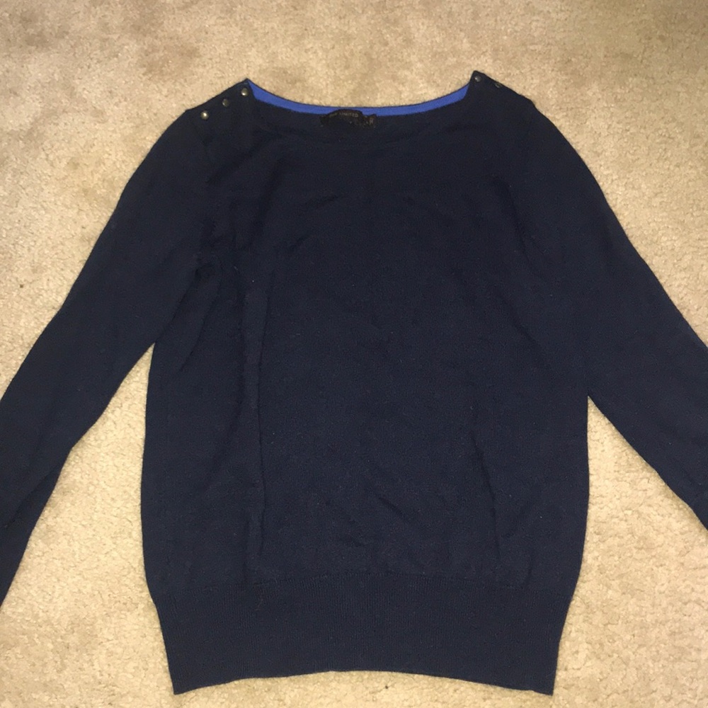Dark Blue Light Weight Sweater